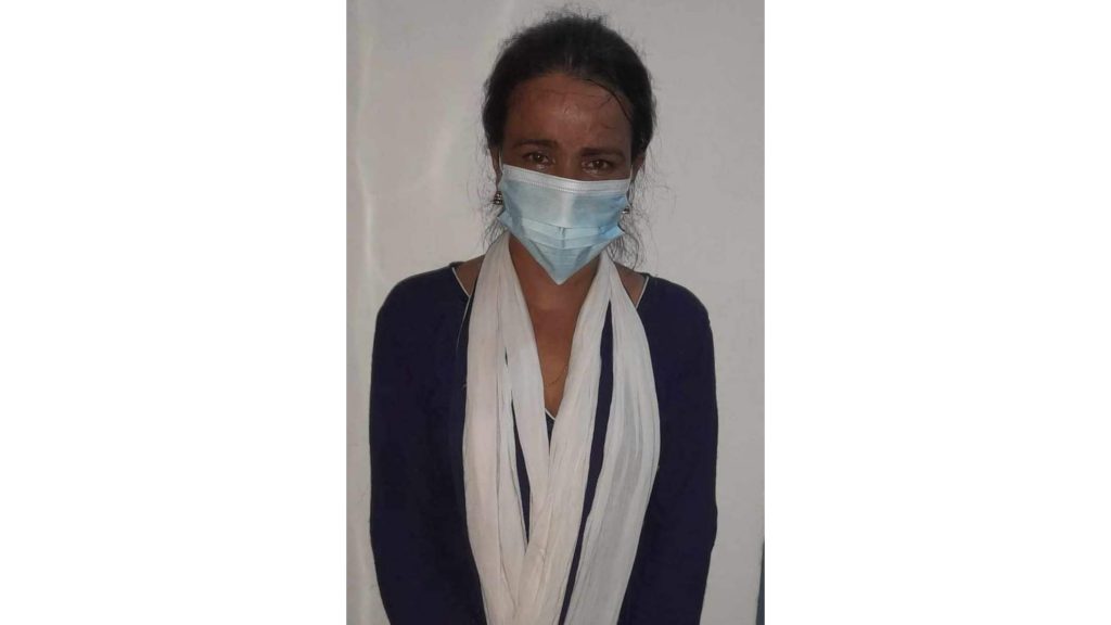 भारत घर भएकी झापा अर्जुनधारा–६ मा बस्ने एक महिला ब्राउन सुगरसहित पक्राउ