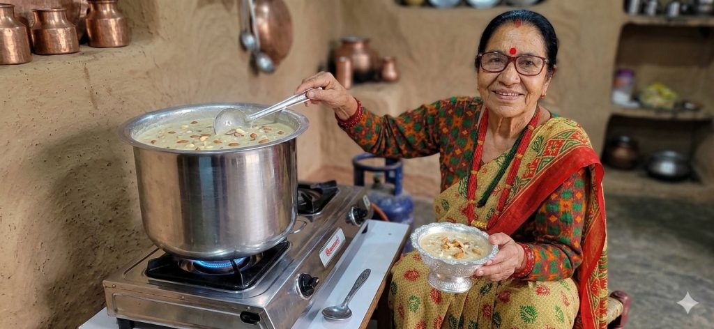 हाम्रो घरको भडडु र आमाको हातको तीजको ढकने