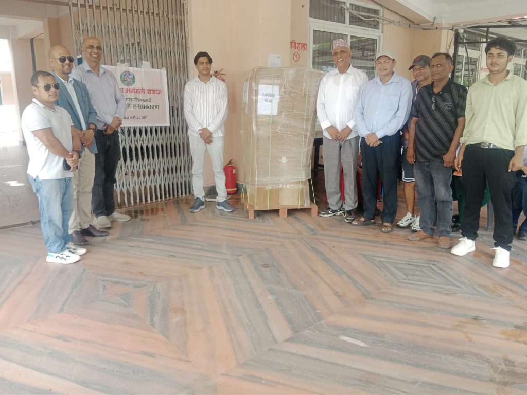 जन्मभूमिलाई प्रवासी झापालीको ठूलो सहयोग : अन्तर्राष्ट्रिय झापाली समाजद्वारा कनकाईलाई ३० लाखको स्वास्थ्य उपकरण हस्तान्तरण