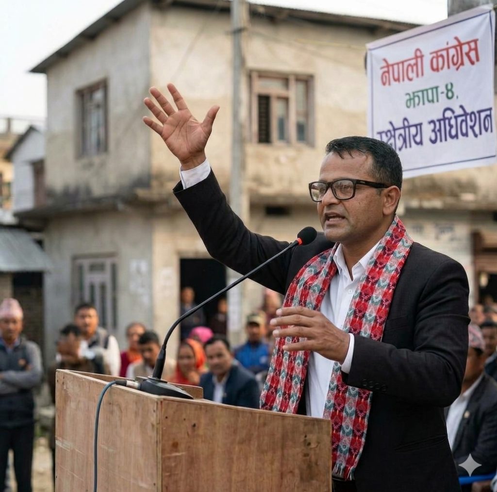 झापा–४ कांग्रेसको क्षेत्रीय सभापतिमा शिव कडेलको बलियो दाबेदारी